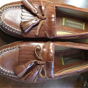 Johnston & Murphy Handcrafted Leather loafers